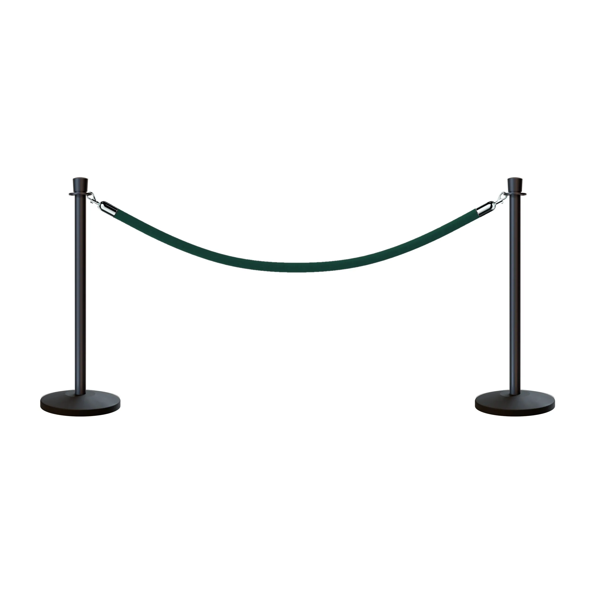 Crown Top Post and Rope Stanchion Kit - Montour Line