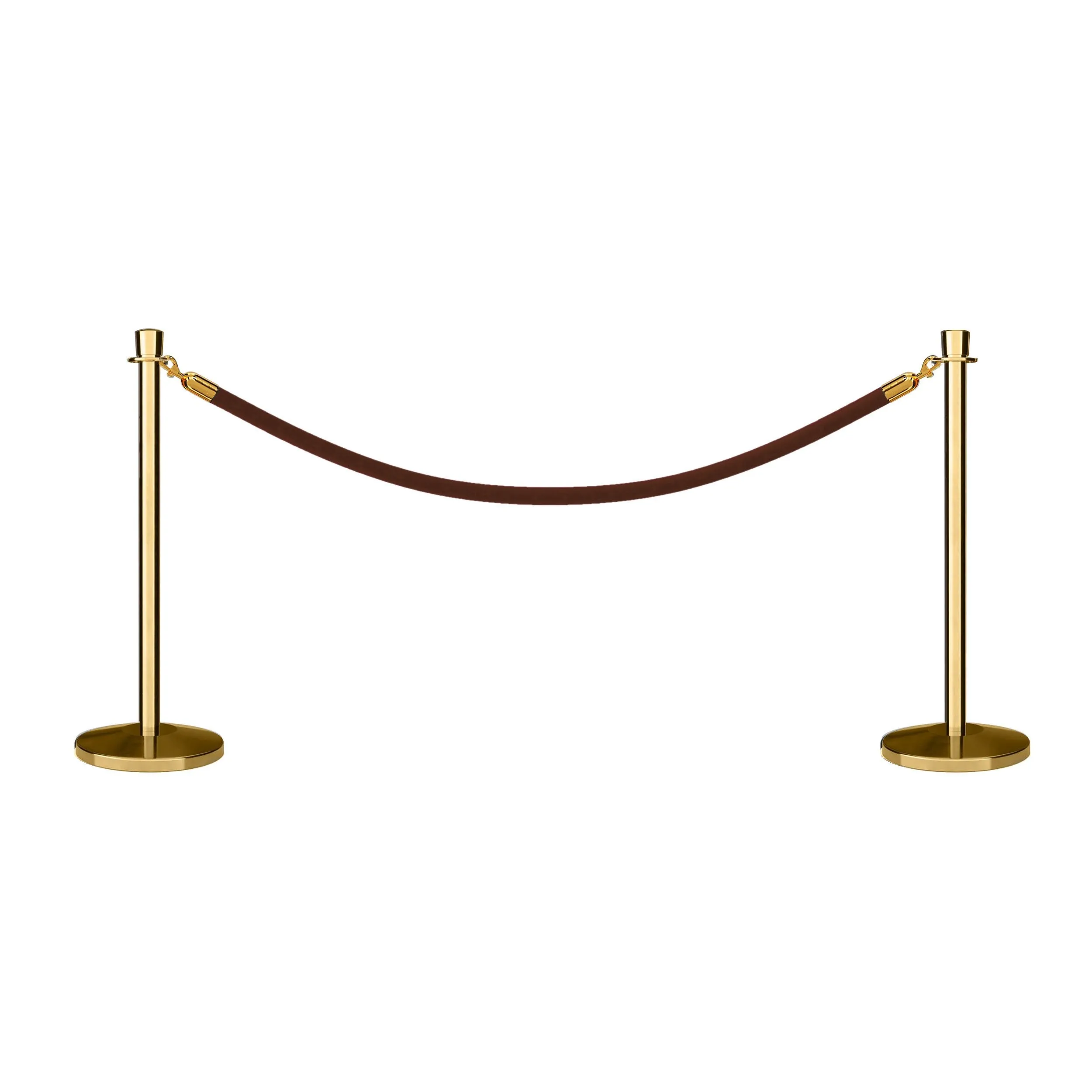 Crown Top Post and Rope Stanchion Kit - Montour Line