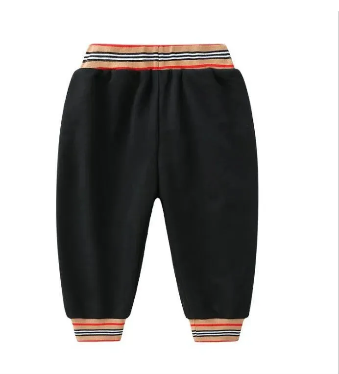 Cute Baby Boys Girls Plaid Pants Cotton Kids Casual Trousers Spring Autumn Children Sports Pant Joggers Child Trouser