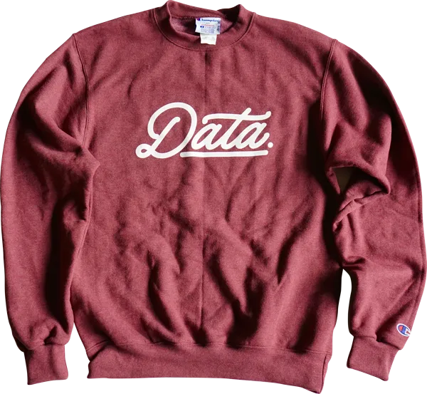 Data Logo Crewneck (Champion)