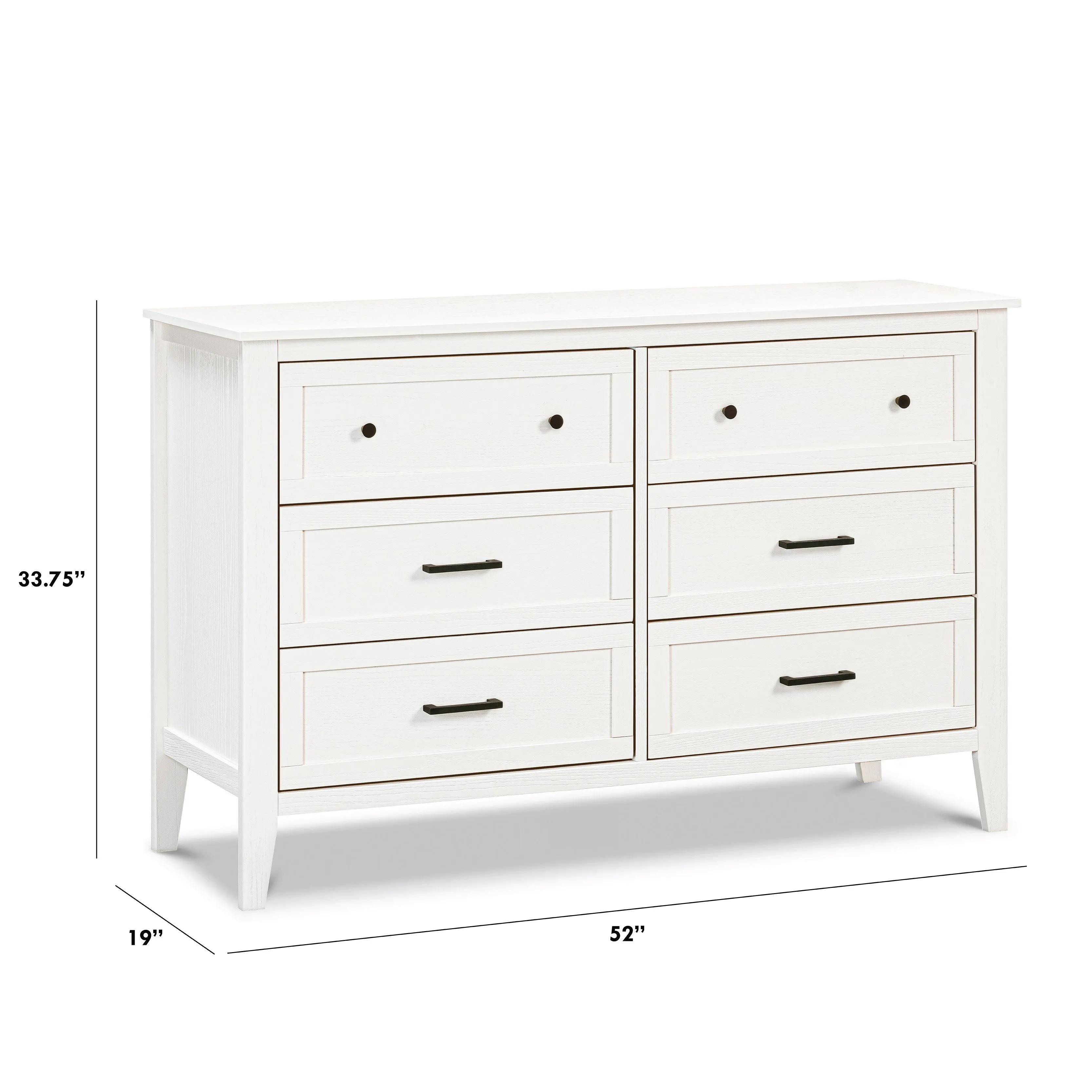 Davinci - Sawyer Farmhouse 6-Drawer Dresser