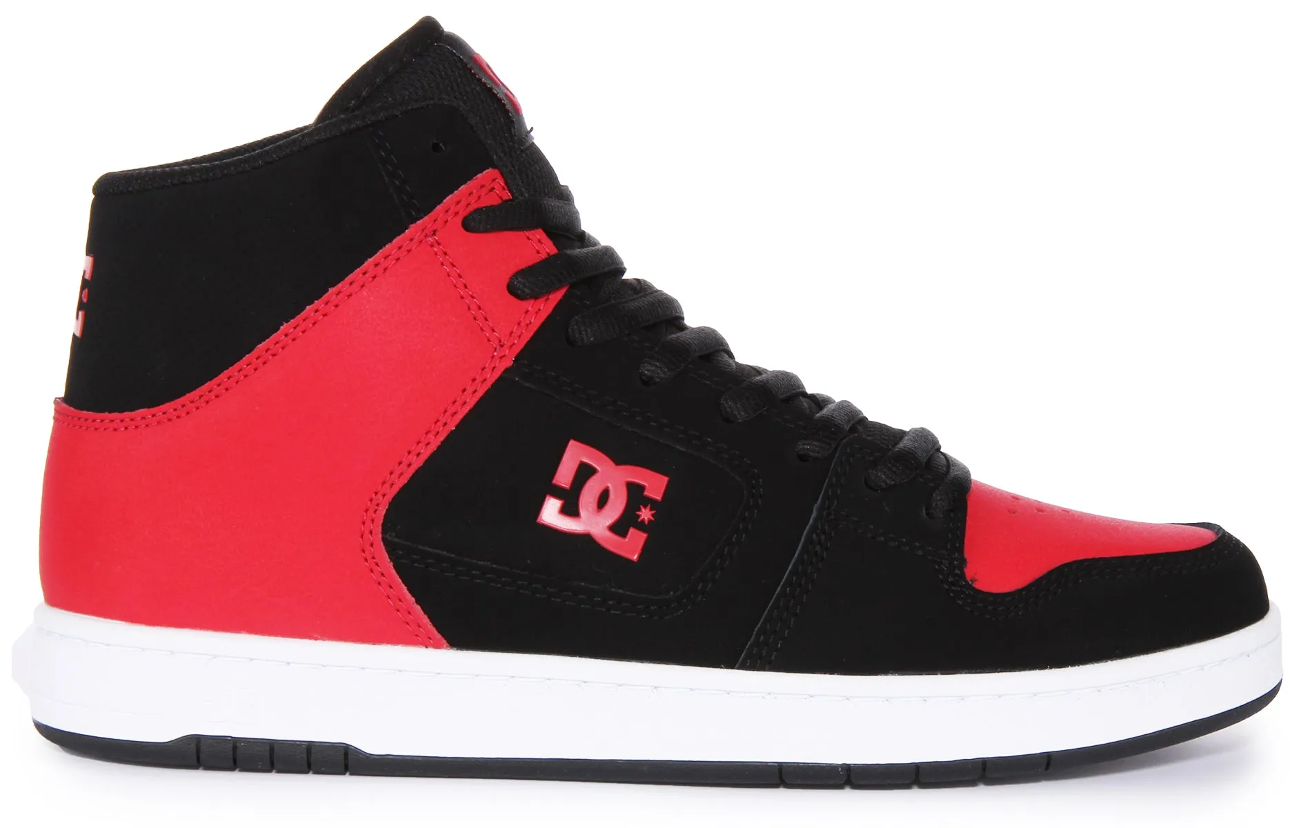 Dc Shoes Manteca 4 Hi In Black Red For Men