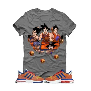 Dragon Ball Z Adidas ZX 500 Grey T (FAMILY)