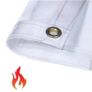 Fire Retardant Clear Vinyl Tarps