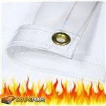 Fire Retardant Clear Vinyl Tarps