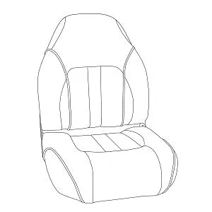 Fishmaster 169 XL Boat Seat