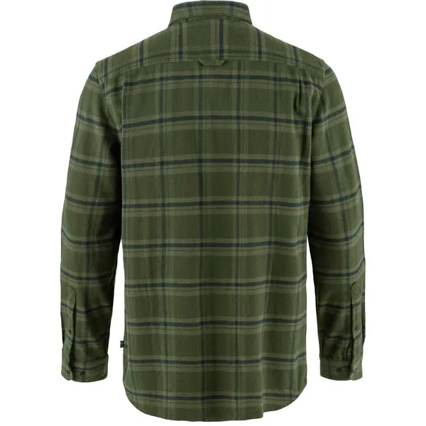 Fjallraven Ovik Heavy Flannel Shirt - Deep Forest