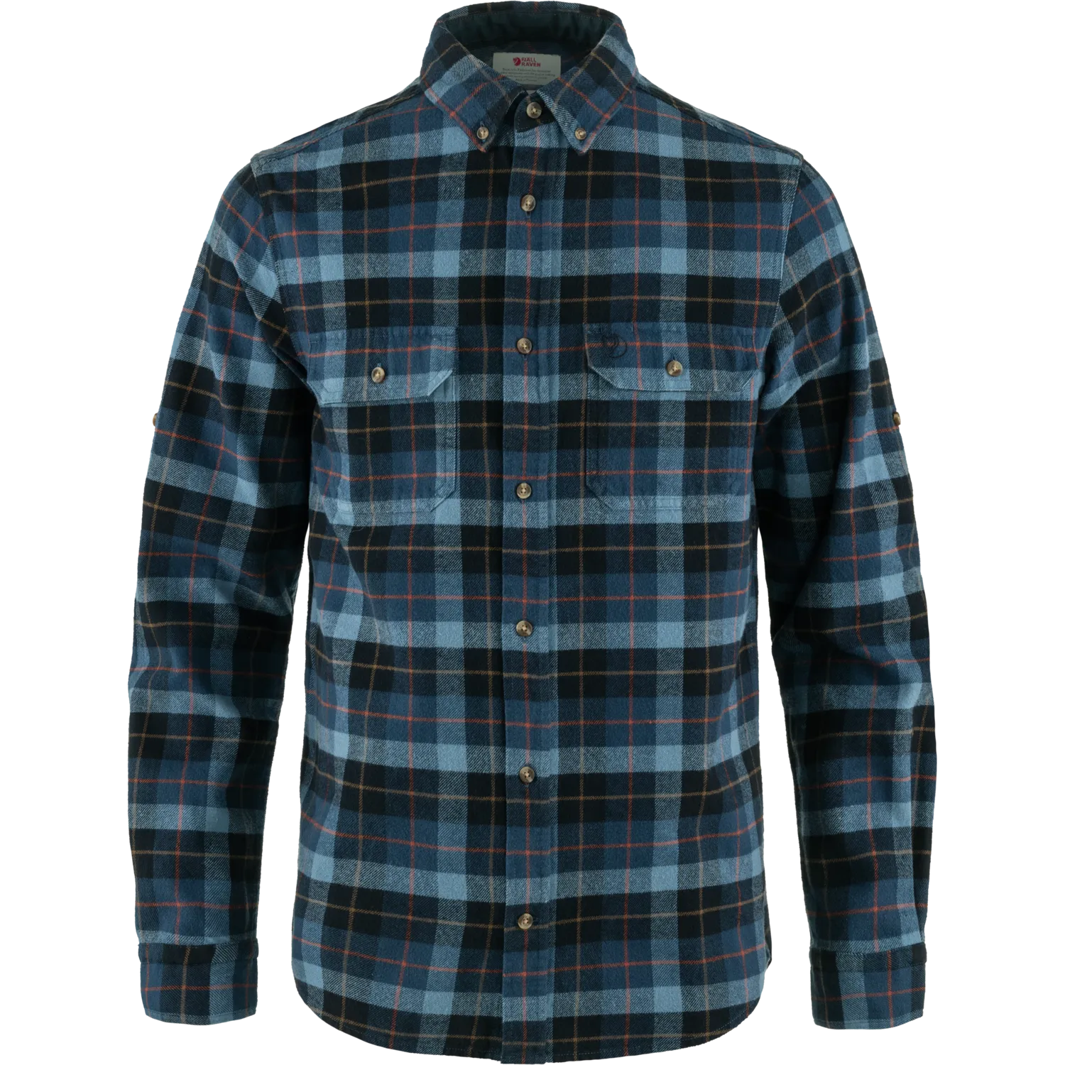 Fjällräven Men&#x27;s Singi Heavy Flannel Shirt Dark Navy-Indigo Blue | Buy Fjällräven Men&#x27;s Singi Heavy Flannel Shirt Dark Navy-Indigo Blue here | Outnorth