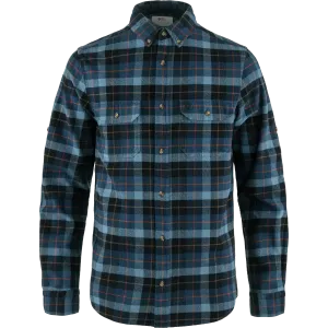 Fjällräven Men&#x27;s Singi Heavy Flannel Shirt Dark Navy-Indigo Blue | Buy Fjällräven Men&#x27;s Singi Heavy Flannel Shirt Dark Navy-Indigo Blue here | Outnorth