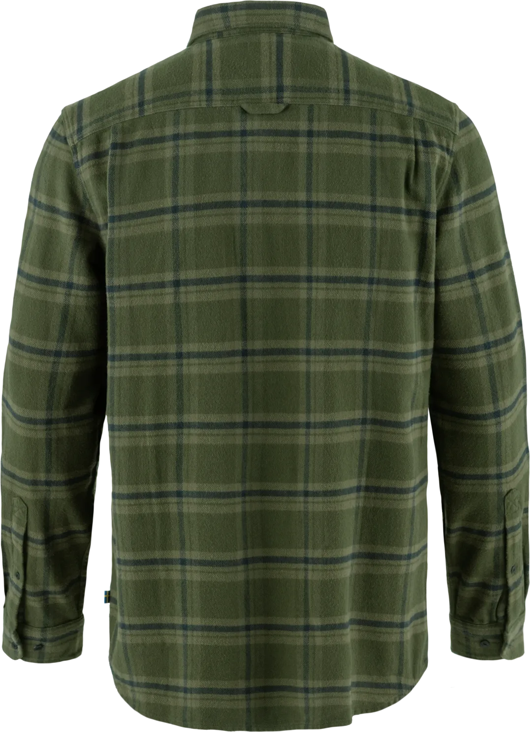 Fjällräven Men&#x27;s Övik Heavy Flannel Shirt Deep Forest-Laurel Green | Buy Fjällräven Men&#x27;s Övik Heavy Flannel Shirt Deep Forest-Laurel Green here | Outnorth