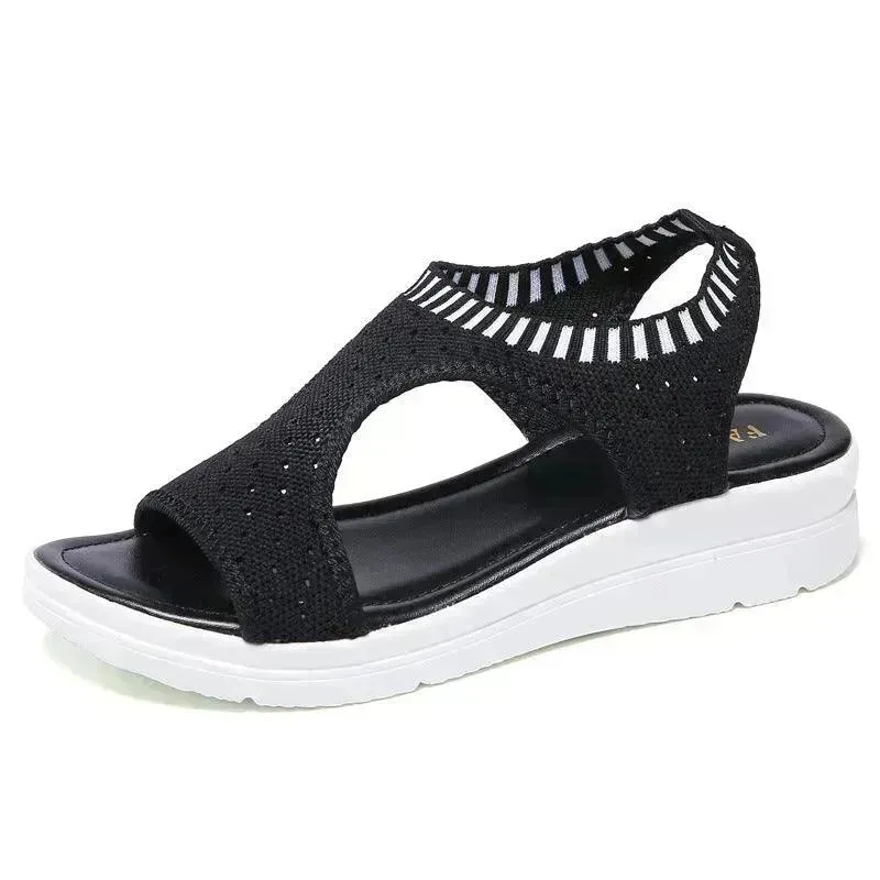 Flat bottom casual student mesh women's shoes