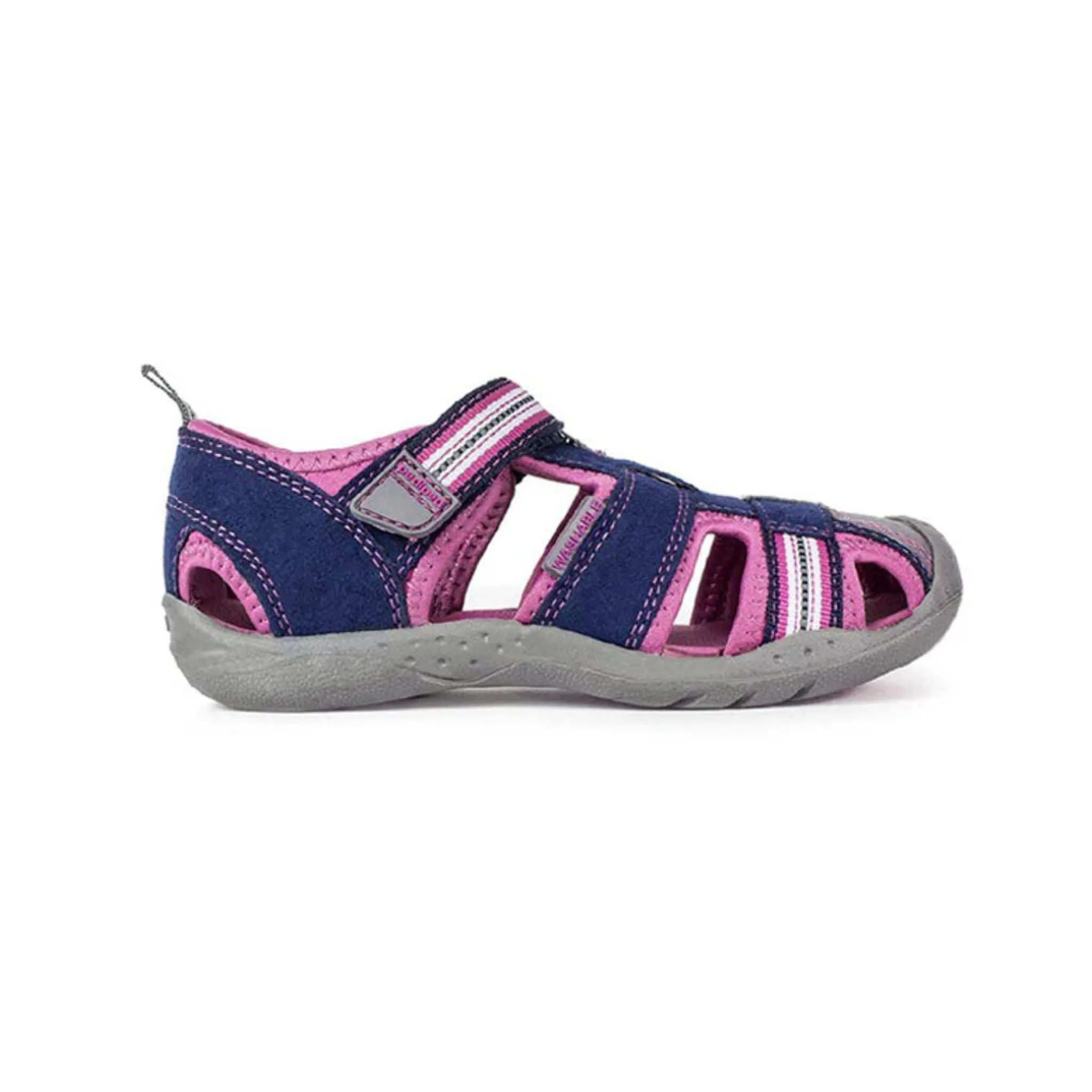 Flex Sahara Navy Pink Adventure Sandals