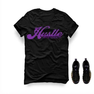 Foamposite One Eggplant Black T Shirt (Hustle Harder)