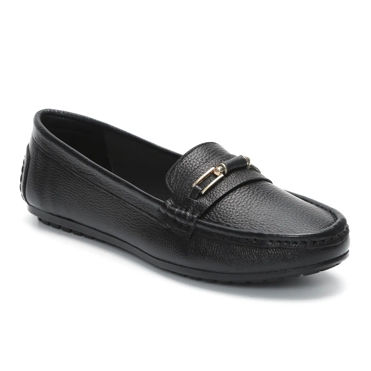 FRANCE Genuine Leather Formal Bellies For Women | Horsebit Loafers