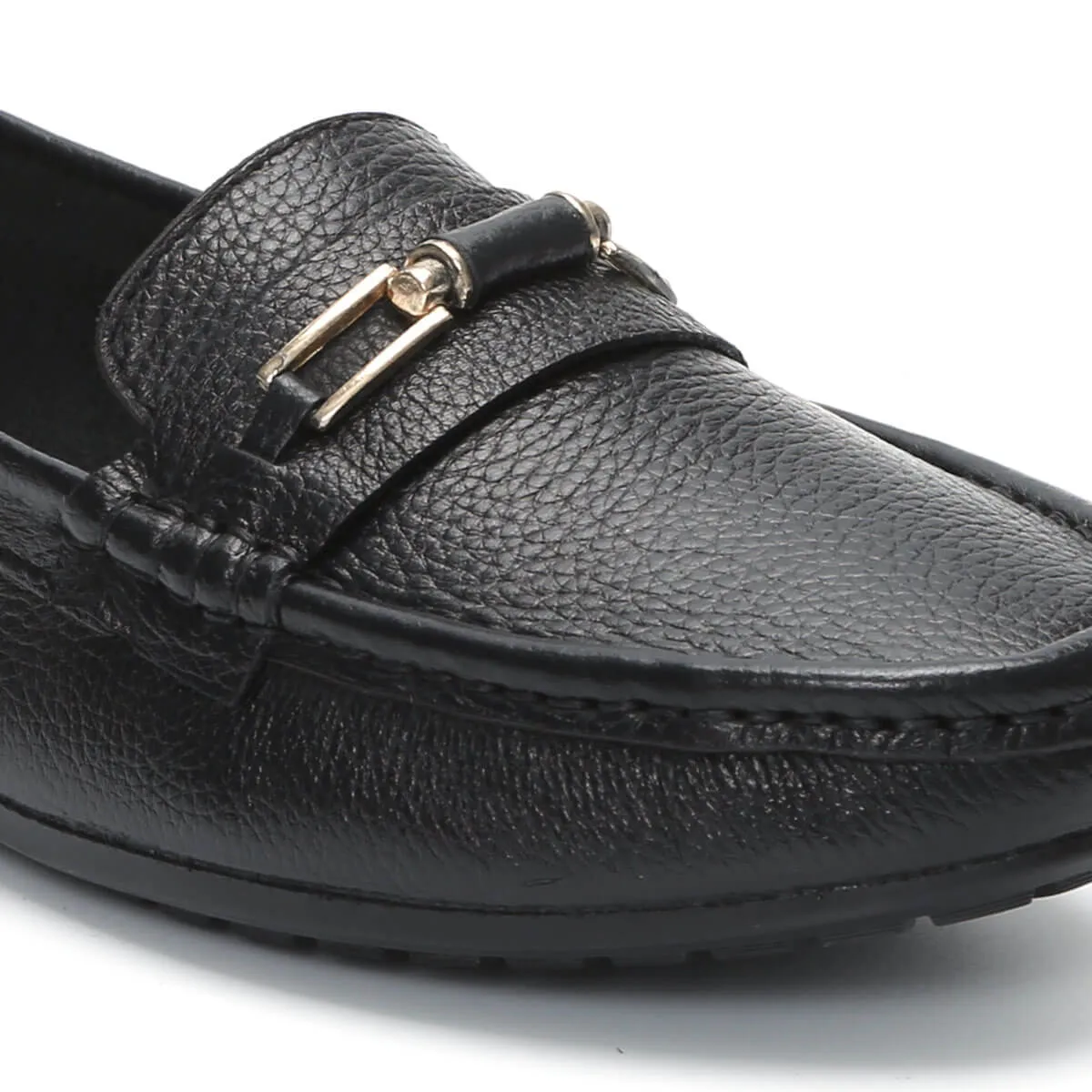 FRANCE Genuine Leather Formal Bellies For Women | Horsebit Loafers