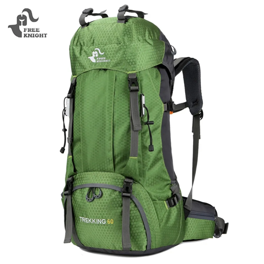 FREEKNIGHT FK0395 60L Climbing Backpack with Rain Cover