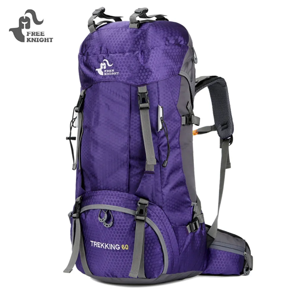 FREEKNIGHT FK0395 60L Climbing Backpack with Rain Cover