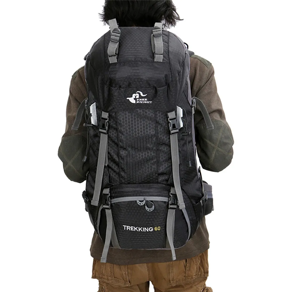 FREEKNIGHT FK0395 60L Climbing Backpack with Rain Cover