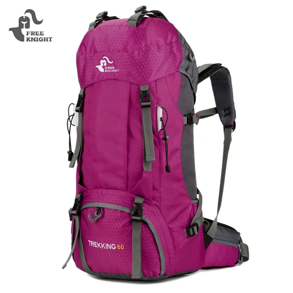 FREEKNIGHT FK0395 60L Climbing Backpack with Rain Cover