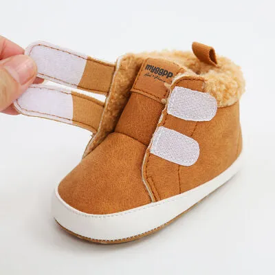 Fuzzy Velcro Kid Sneakers