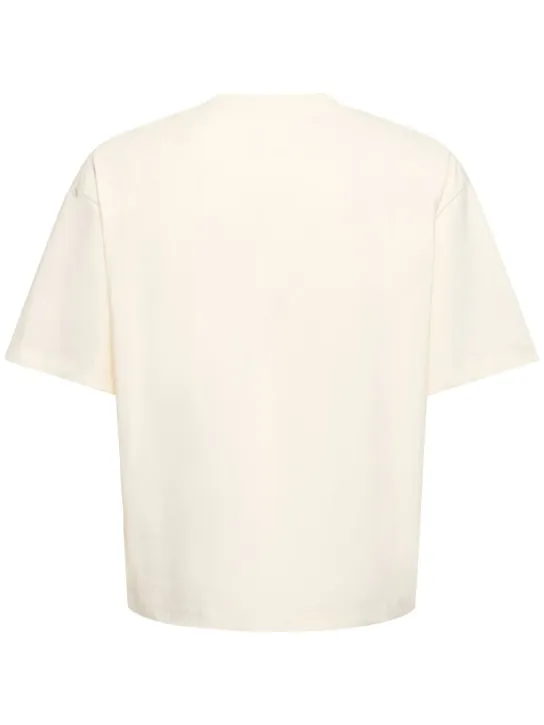 Garment Workshop   Boxy fit t-shirt w/ double embroidery 