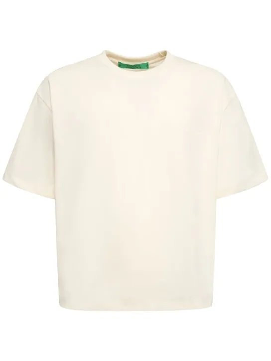 Garment Workshop   Boxy fit t-shirt w/ double embroidery 