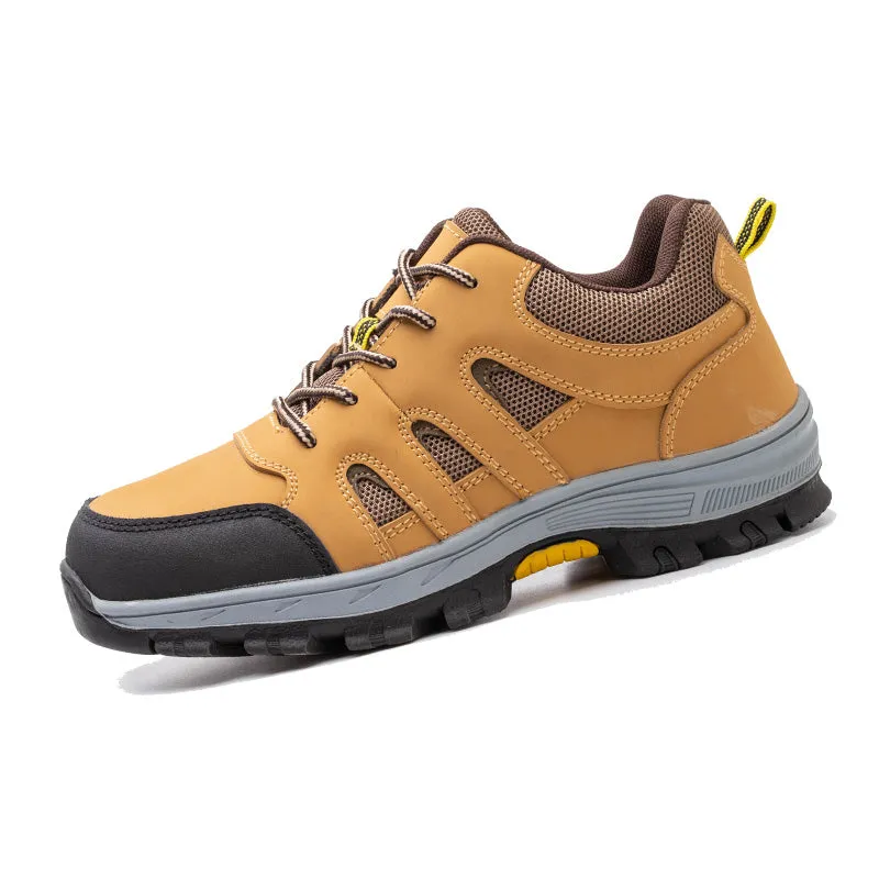 Genuine Leather Safety Shoes for Men (GM-146)