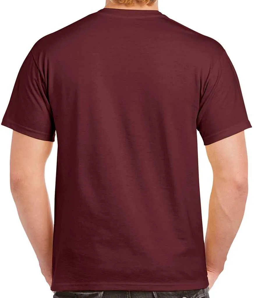 Gildan Heavy Cotton T-Shirt - Brown, Green