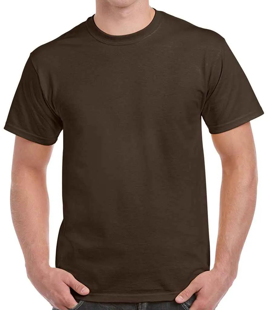 Gildan Heavy Cotton T-Shirt - Brown, Green