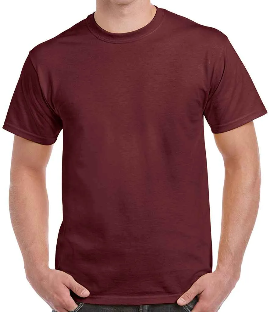 Gildan Heavy Cotton T-Shirt - Brown, Green