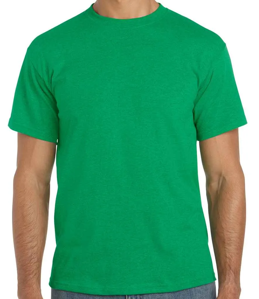 Gildan Heavy Cotton T-Shirt - Brown, Green