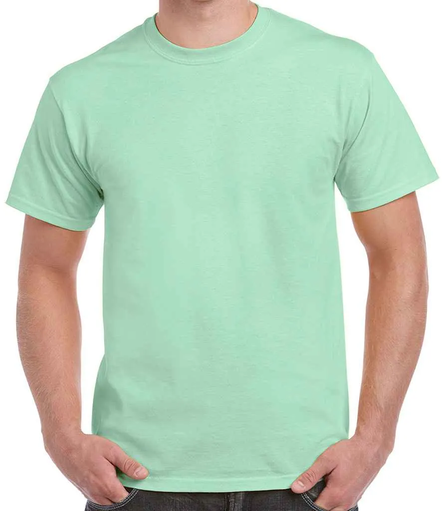 Gildan Heavy Cotton T-Shirt - Brown, Green