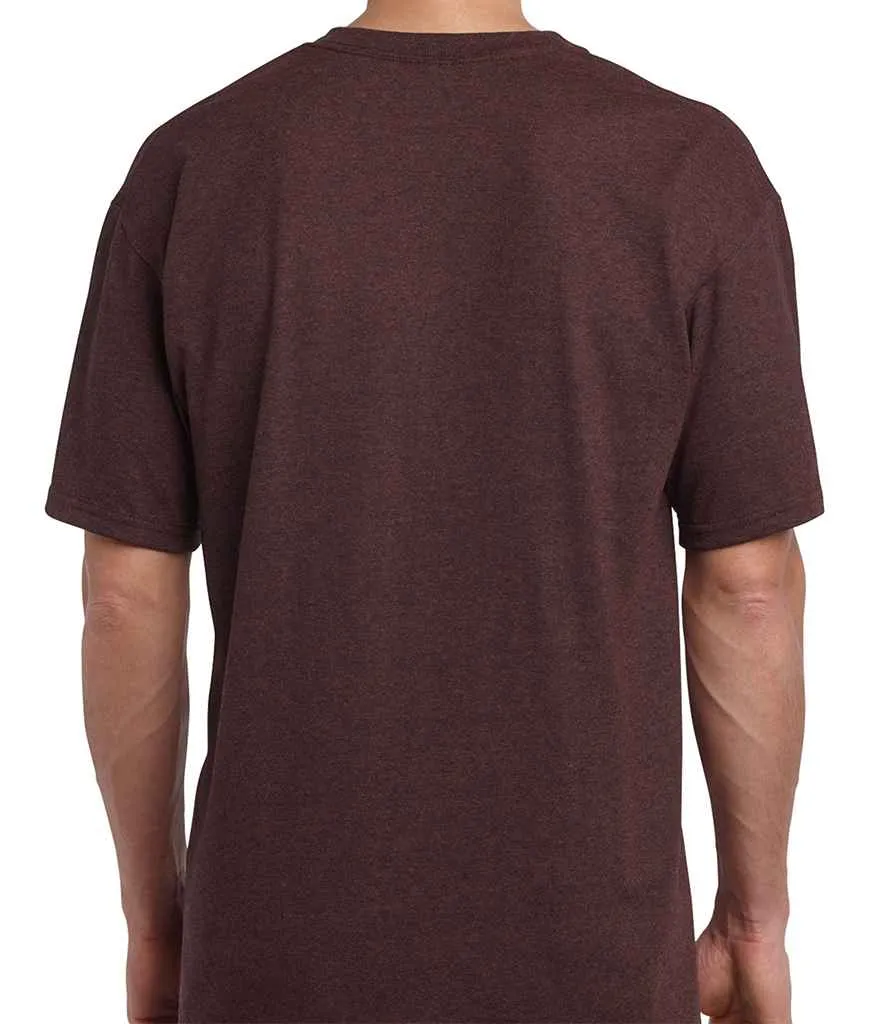 Gildan Heavy Cotton T-Shirt - Brown, Green