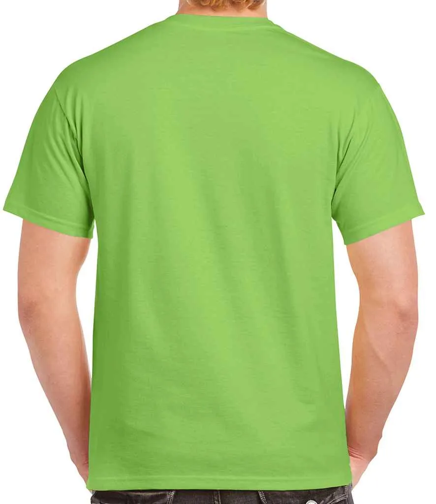 Gildan Heavy Cotton T-Shirt - Brown, Green