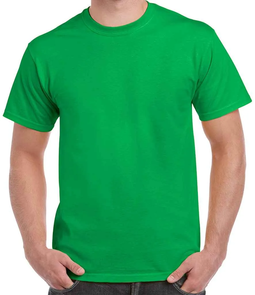 Gildan Heavy Cotton T-Shirt - Brown, Green