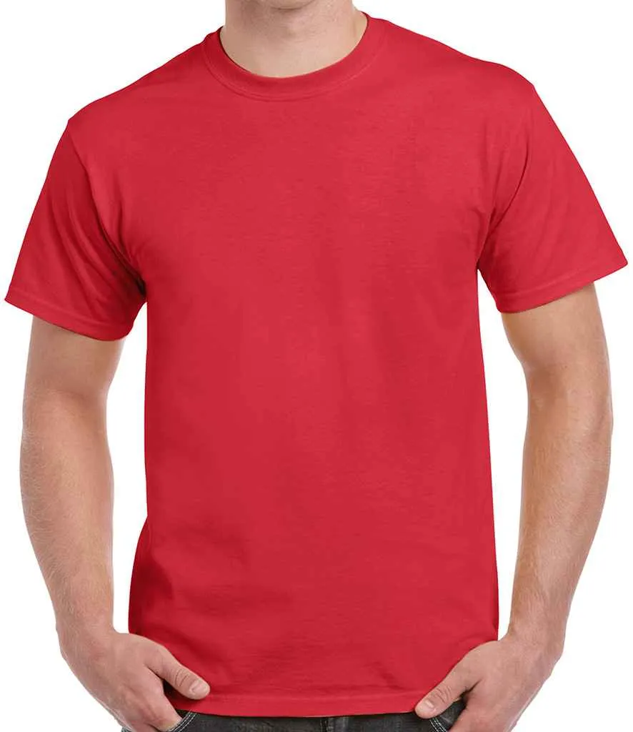 Gildan Heavy Cotton T-Shirt - Red, Pink