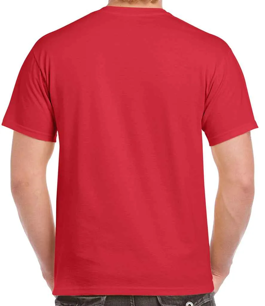 Gildan Heavy Cotton T-Shirt - Red, Pink