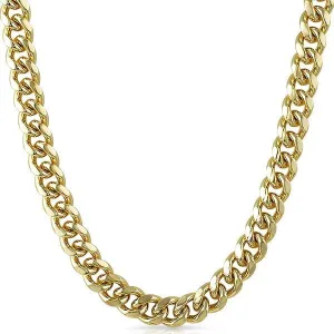 Gold Miami Cuban Chain Plated 11MM Wide (24")