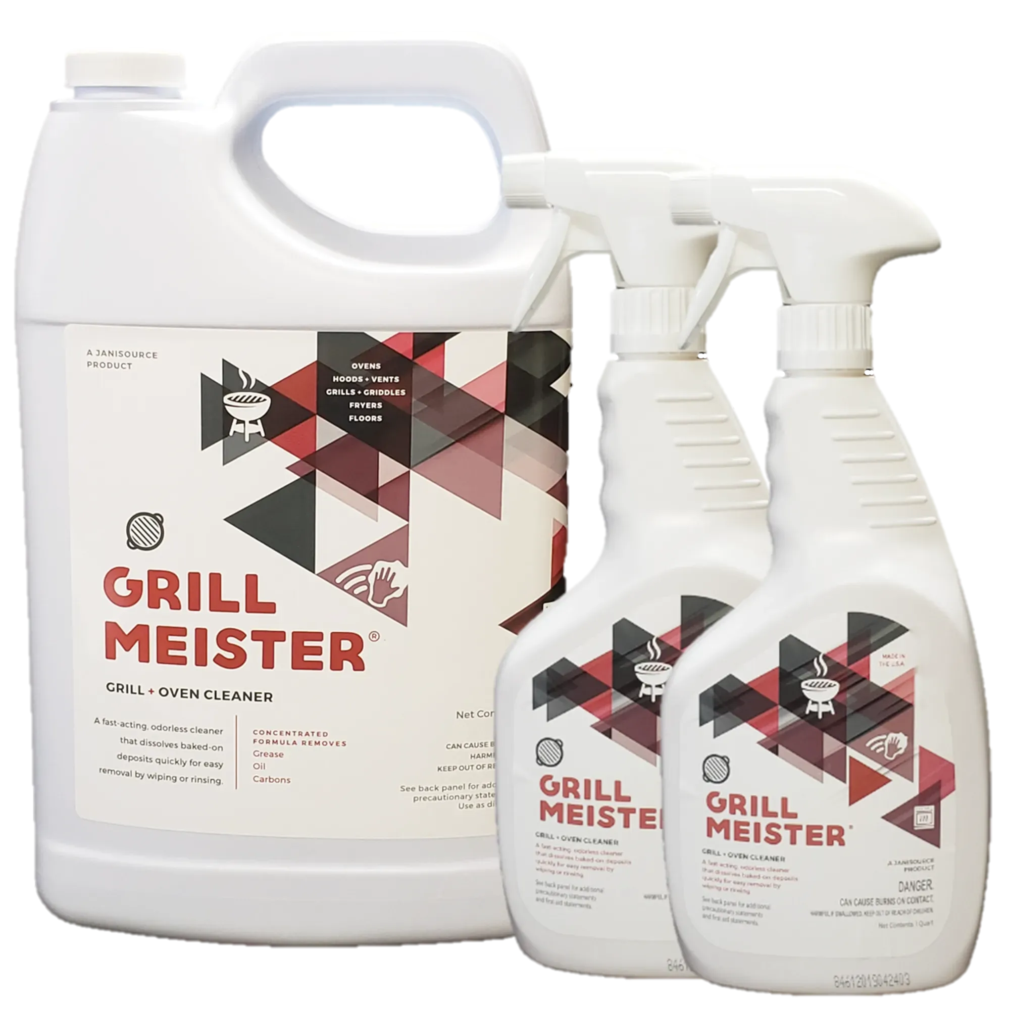 GrillMeister Grill, Grate & Oven, Heavy Duty Cleaner/Degreaser, Gallon