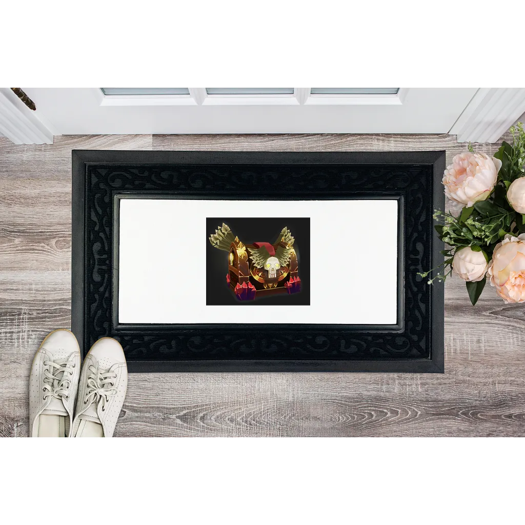 Hand-Painted Chest Sublimation Heavy Duty Door Mat