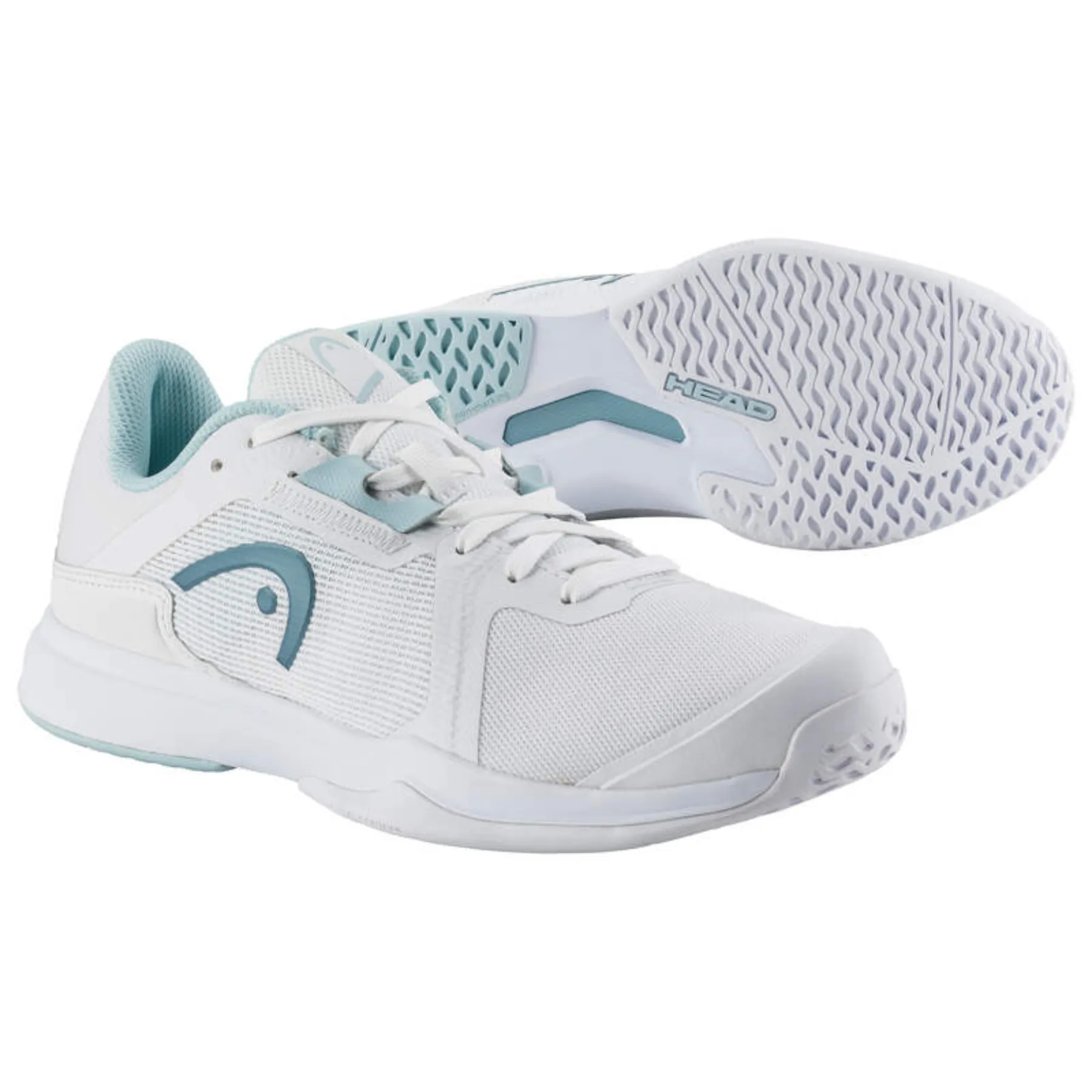 Head Sprint Team 3.5 Women Tennis Shoes - White Aqua