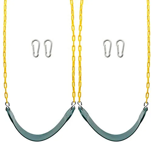 Heavy Duty Swings Seats with Coated Chain