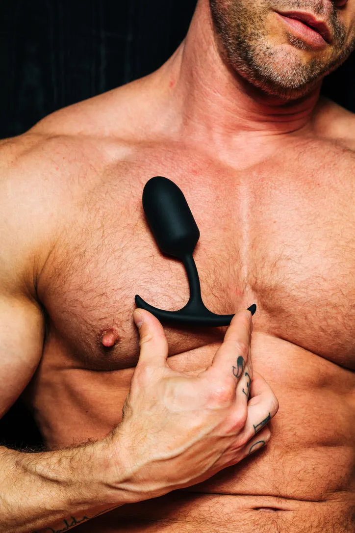 Heavy Hitters Premium Silicone Weighted Anal Plug: S-XL