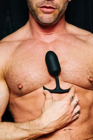 Heavy Hitters Premium Silicone Weighted Anal Plug: S-XL