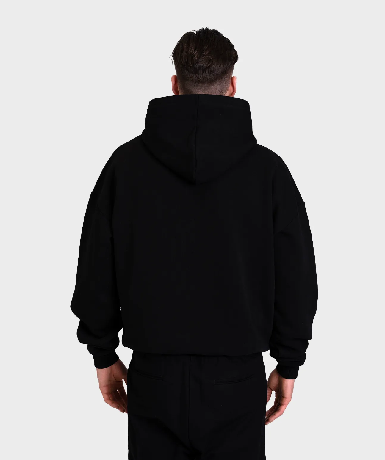 Heavy Oversized Hoodie Black