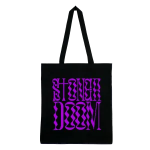 Heavy Threads - Stoner Doom Purple Logo Tote Bag