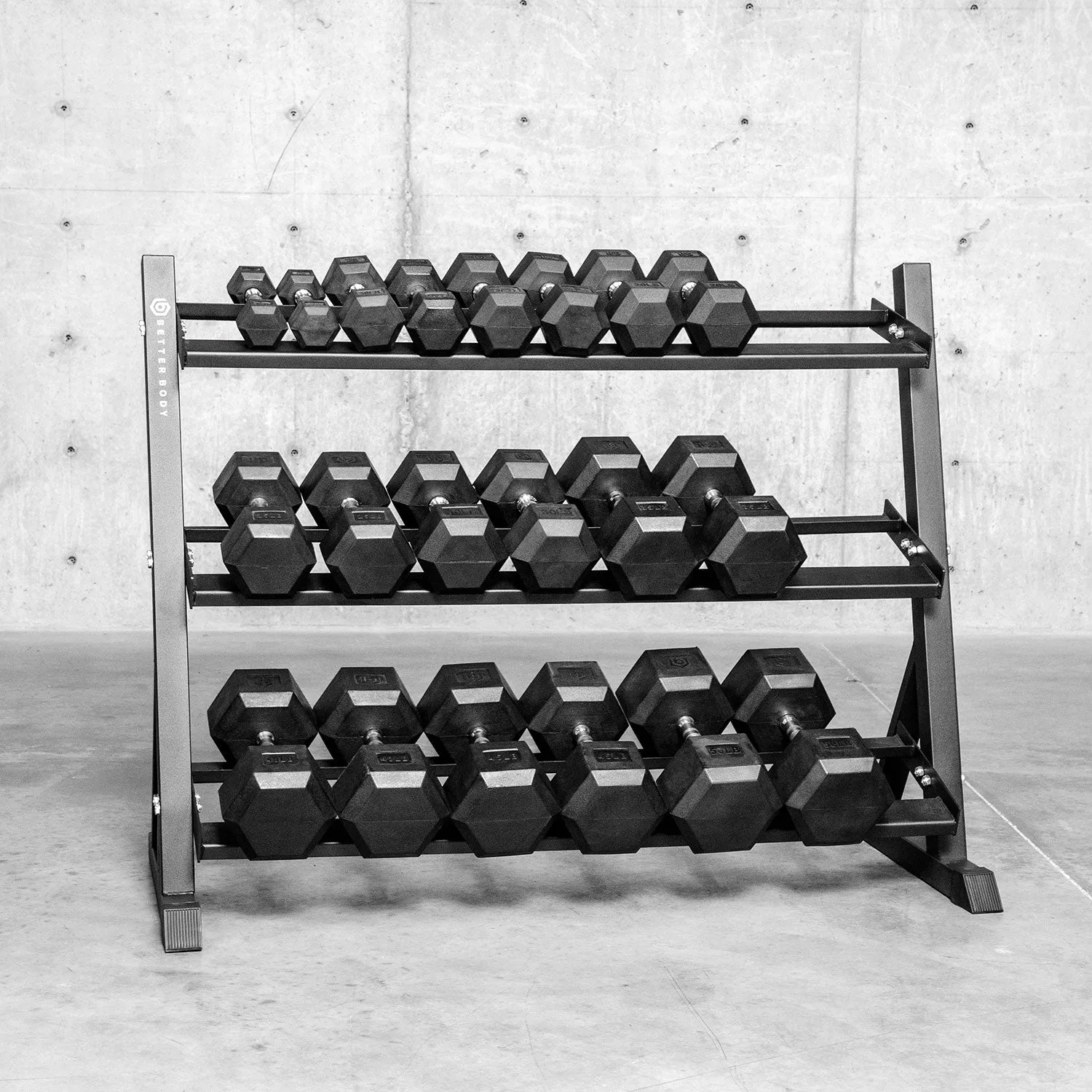 Hex Dumbbell Set (5-50lbs) & Heavy Duty Bench Bundle