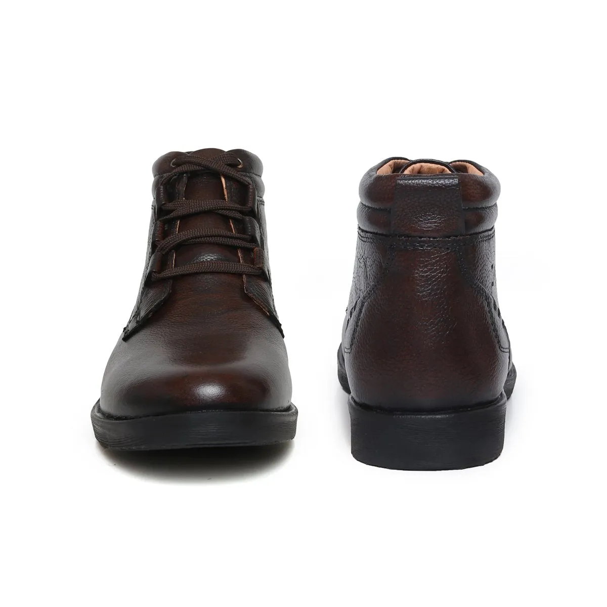 High Ankle Shoes for Men I Men Leather High Ankle Boots - D-3571