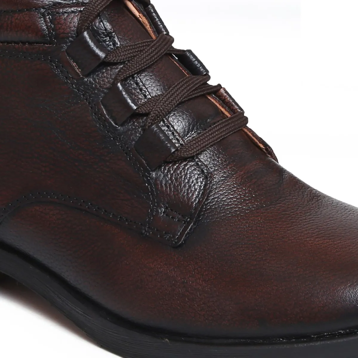 High Ankle Shoes for Men I Men Leather High Ankle Boots - D-3571