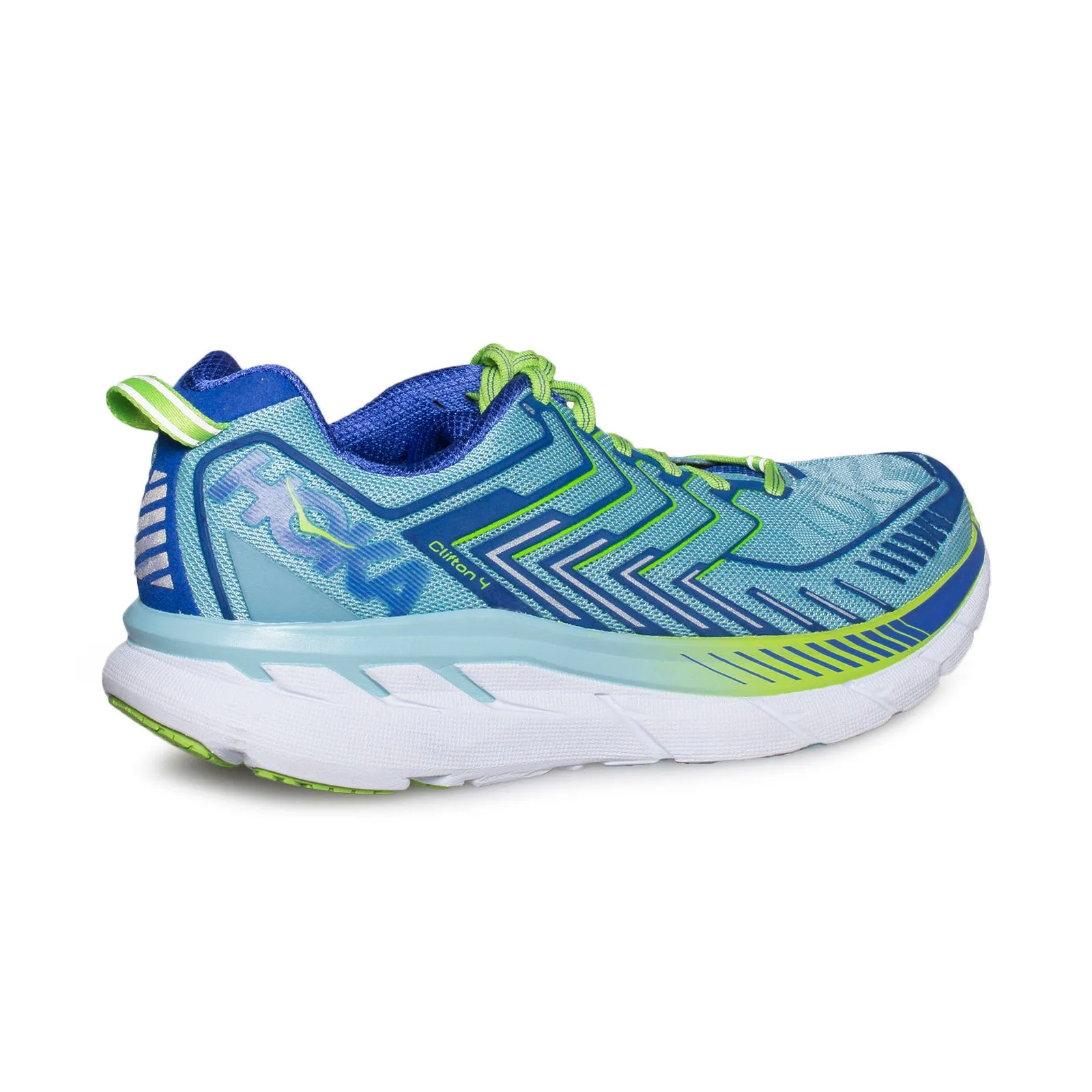 Hoka Clifton 4 Sky Blue / Surf The Web Running Shoes - Women's